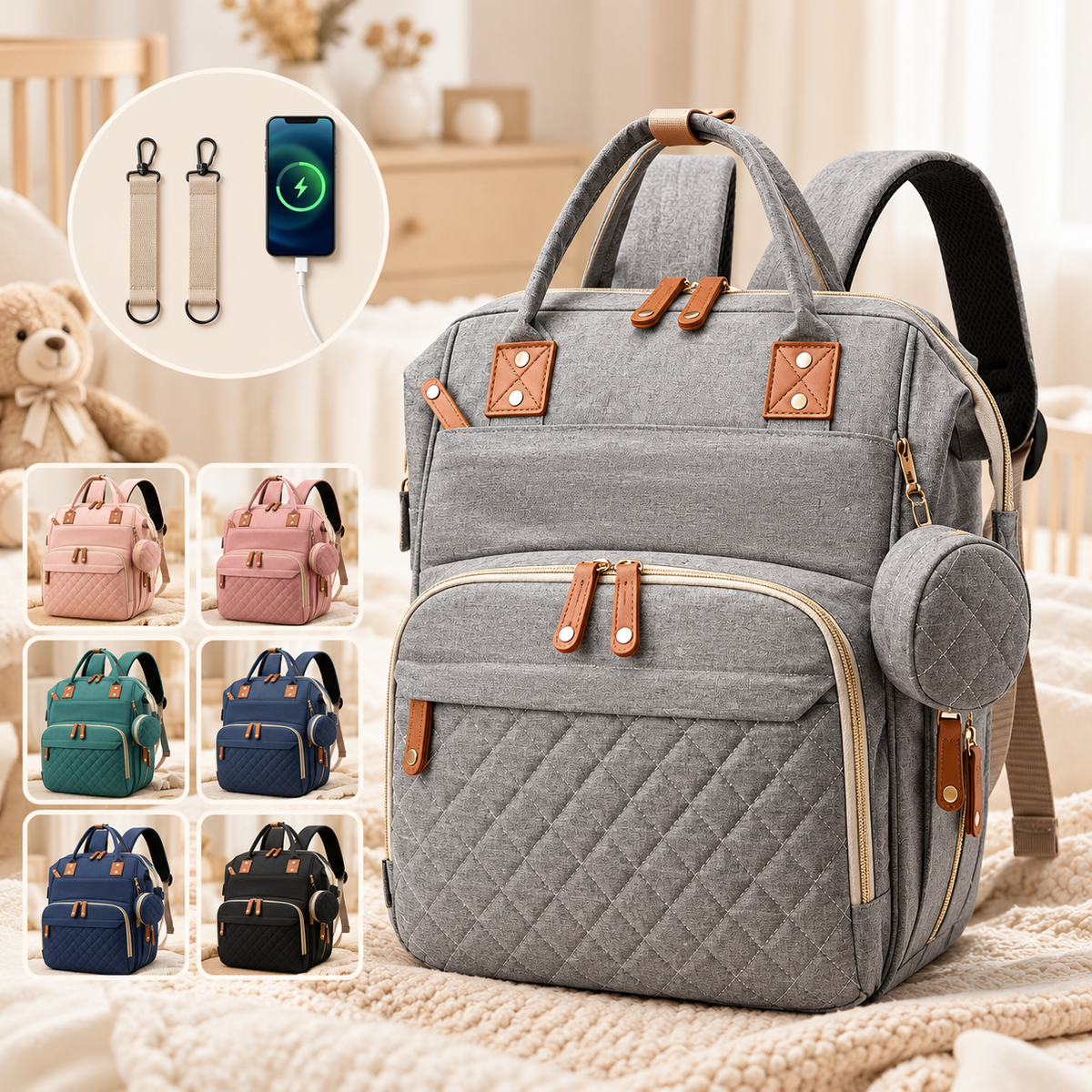 The Everyday Baby Changing Backpack