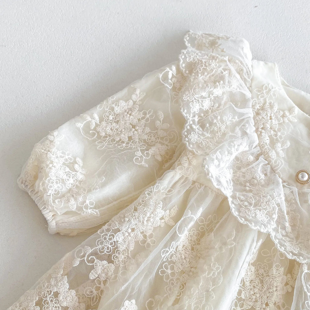 The Amélie Lace Romper Dress