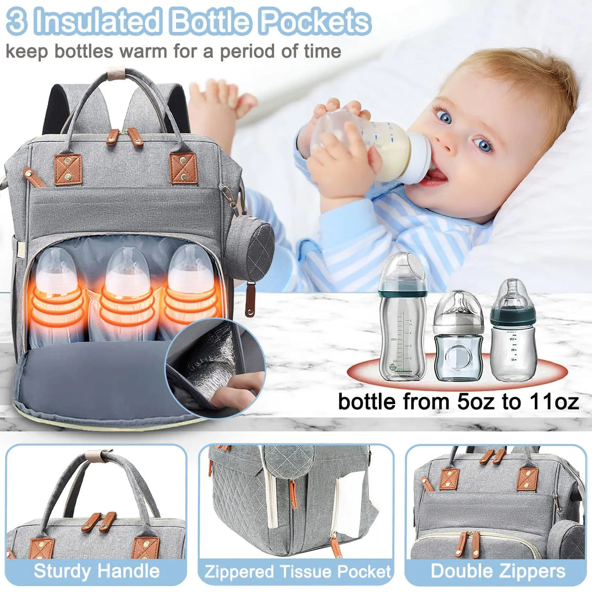 The Everyday Baby Changing Backpack