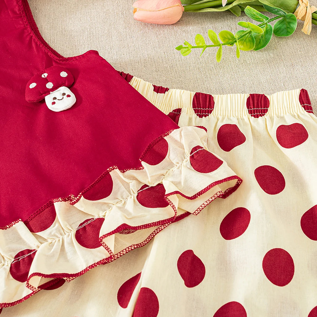 The Poppy Polka Dot Set