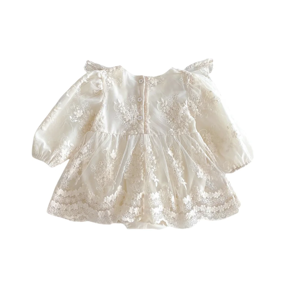 The Amélie Lace Romper Dress