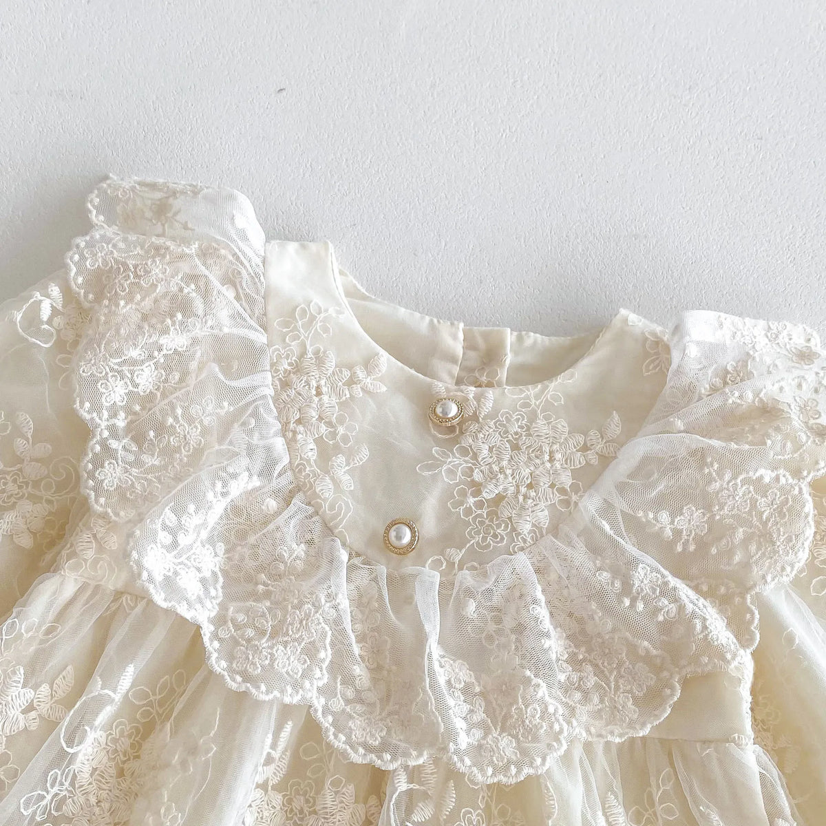 The Amélie Lace Romper Dress