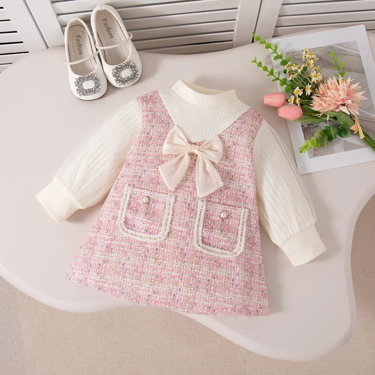 The Elodie Bow Dress