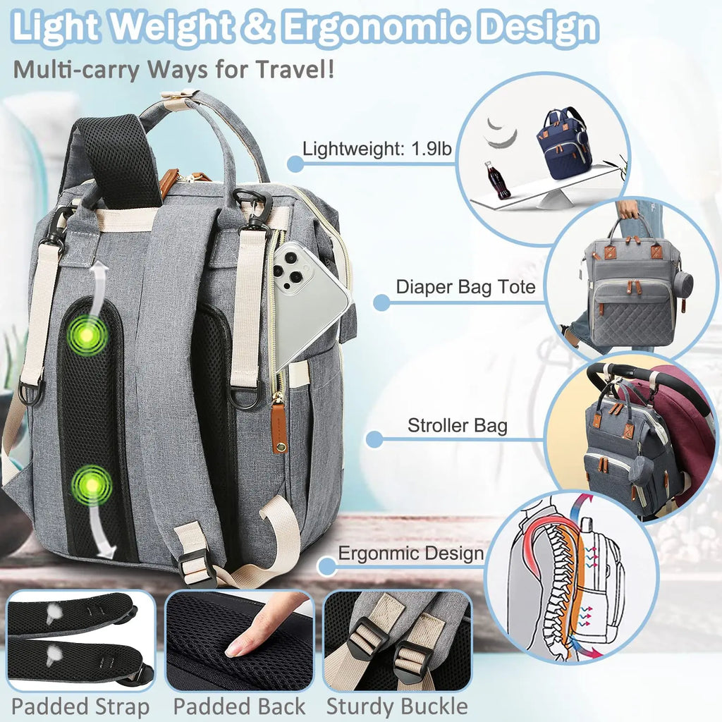The Everyday Baby Changing Backpack