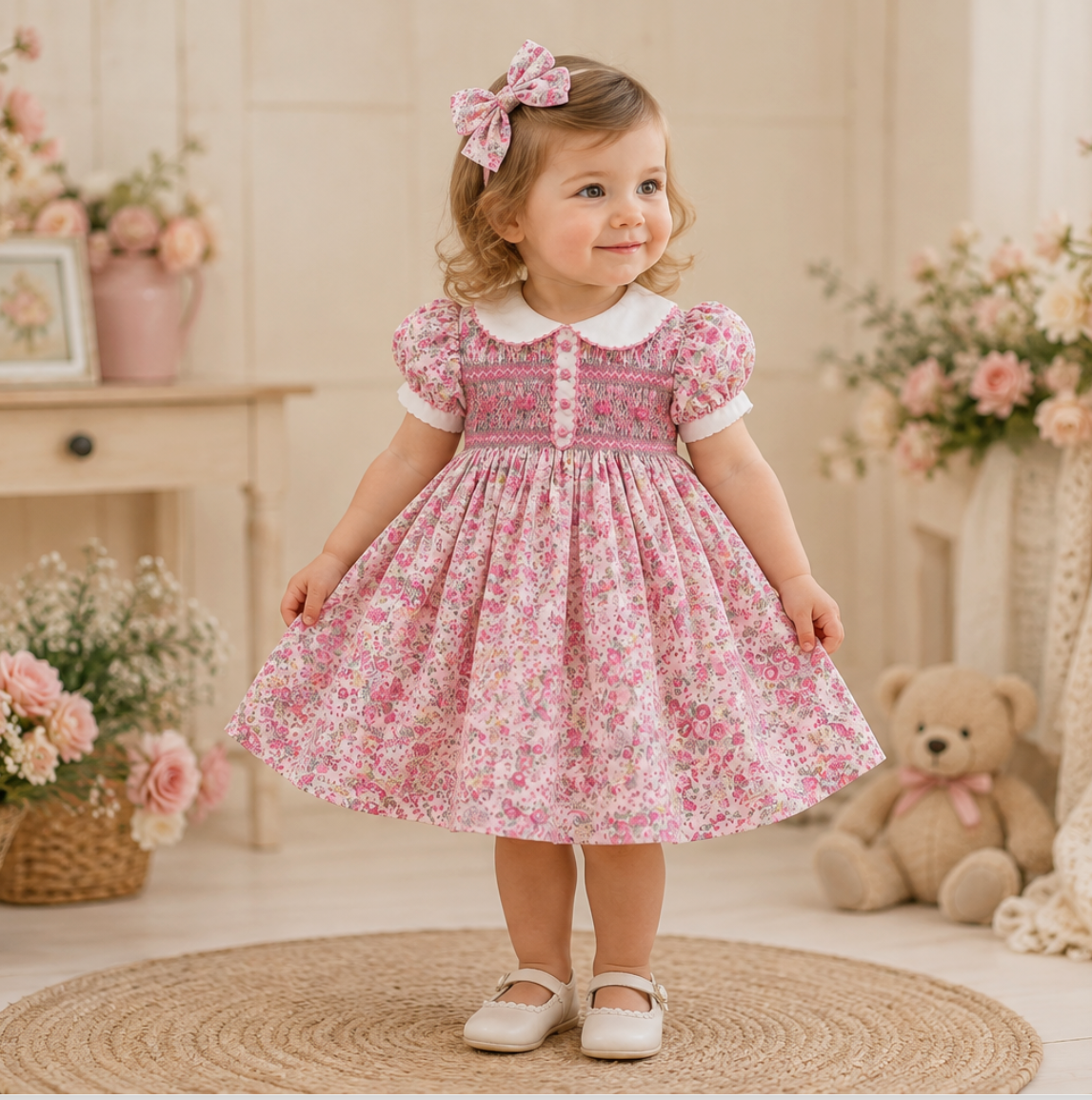 The Genevieve Bow Dress