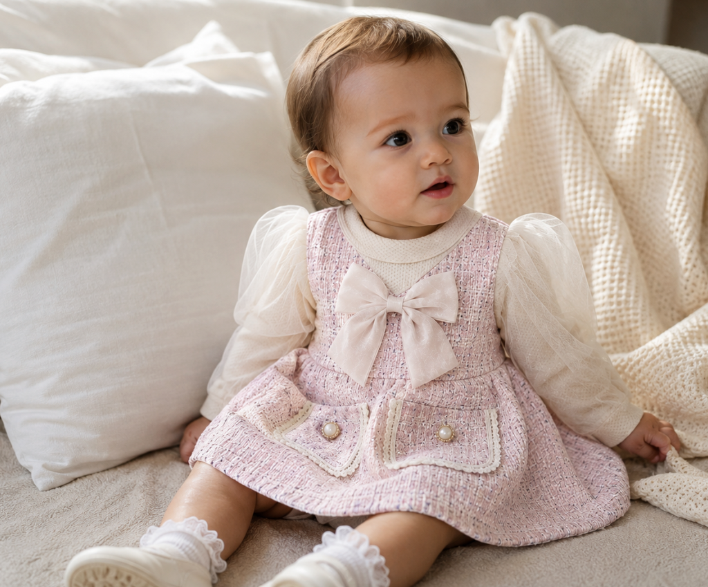 The Elodie Bow Dress