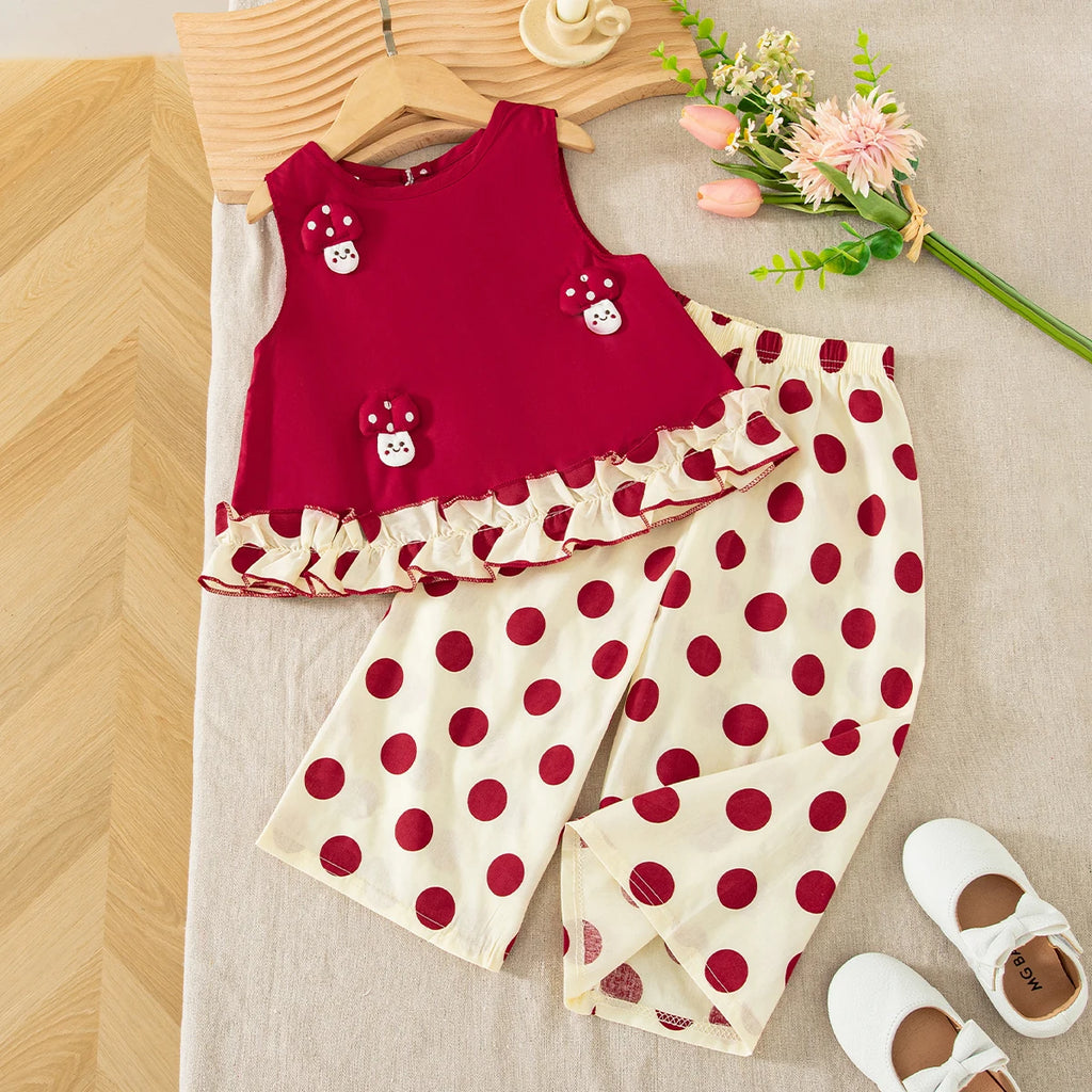 The Poppy Polka Dot Set
