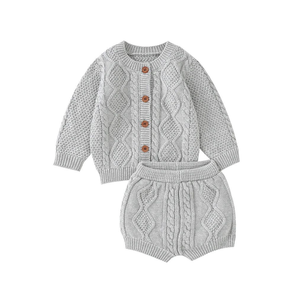 The Little Heritage Knit Set 🤍